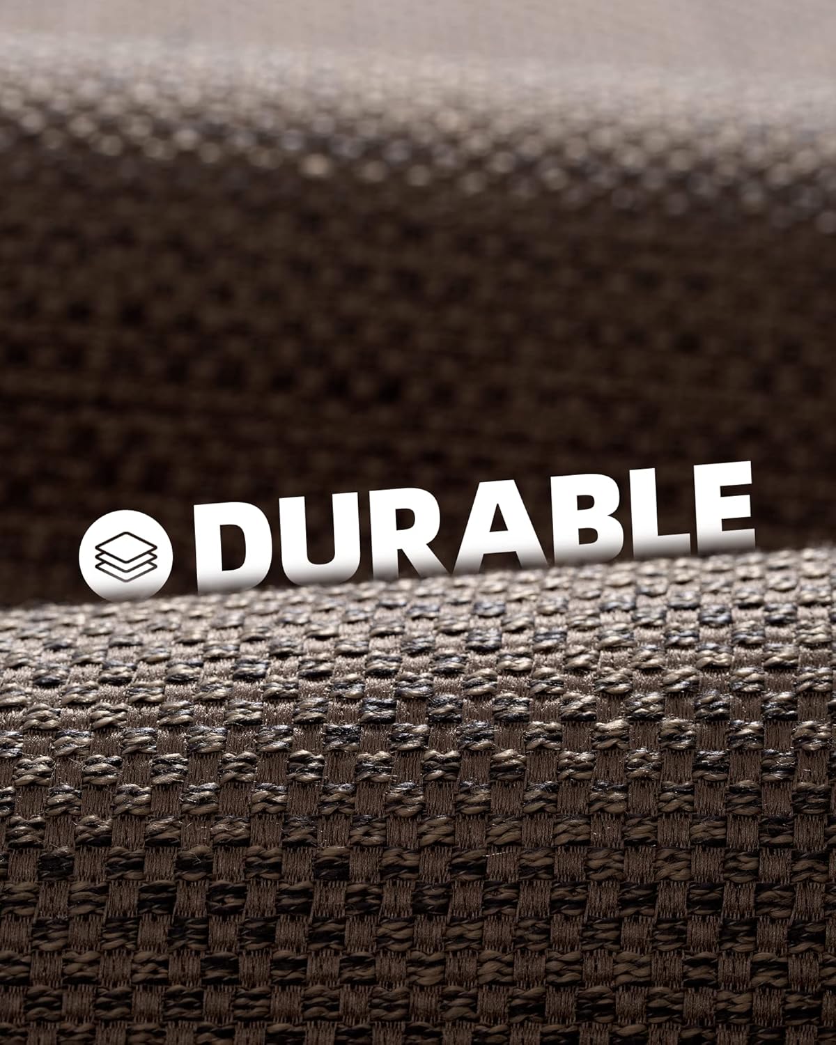 Color&Geometry Kitchen Rugs and Mats Non Slip Washable, Absorbent Woven Kitchen Runner Rug Easy to Clean Kitchen Floor Mats for in Front of Sink, Laundry Room, Hallway, 17”x71”, Brown