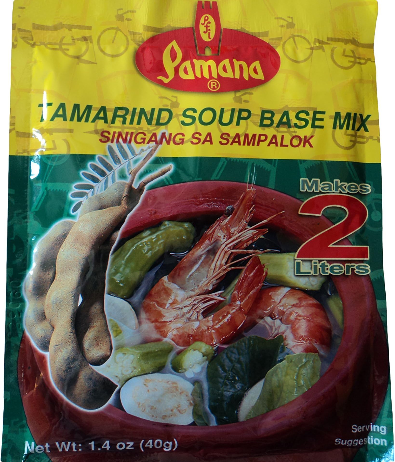Pamana Sinigang Sa Sampalok Tamarind Seasoning Mix, Count of 6