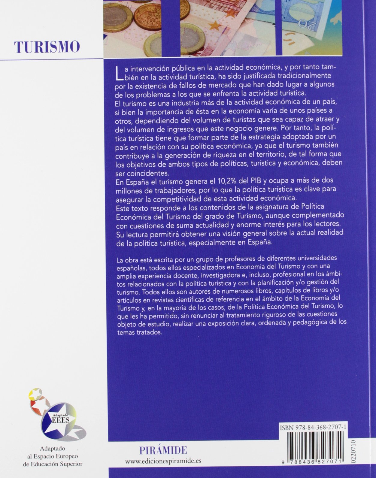 Política económica del turismo (Economía y Empresa)