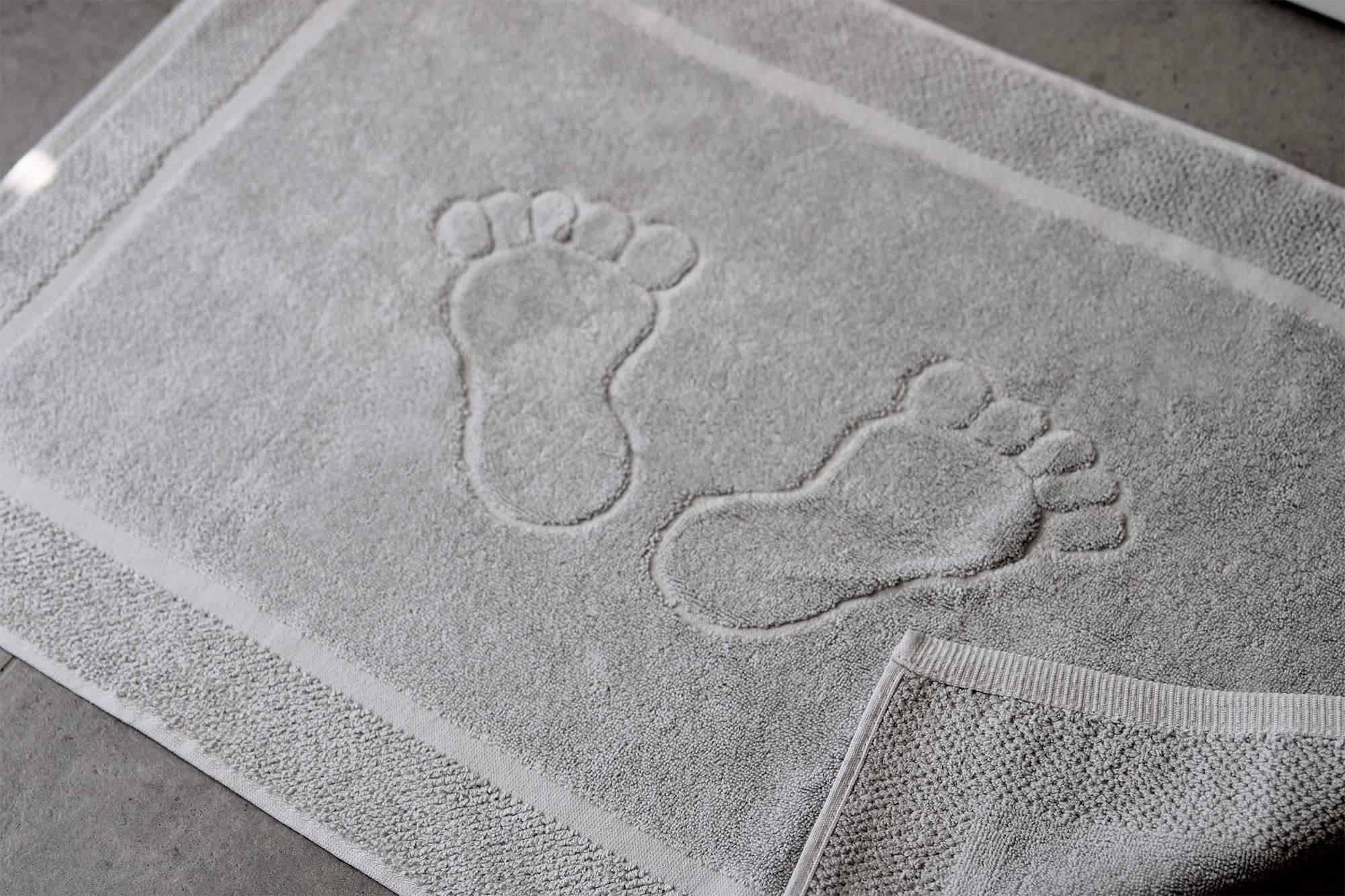Serviettes Invité BANANALU 50x100 Cm – Le Lot De 2 En Anthracite Tout Doux Pour Une Salle De Bain Cocooning !