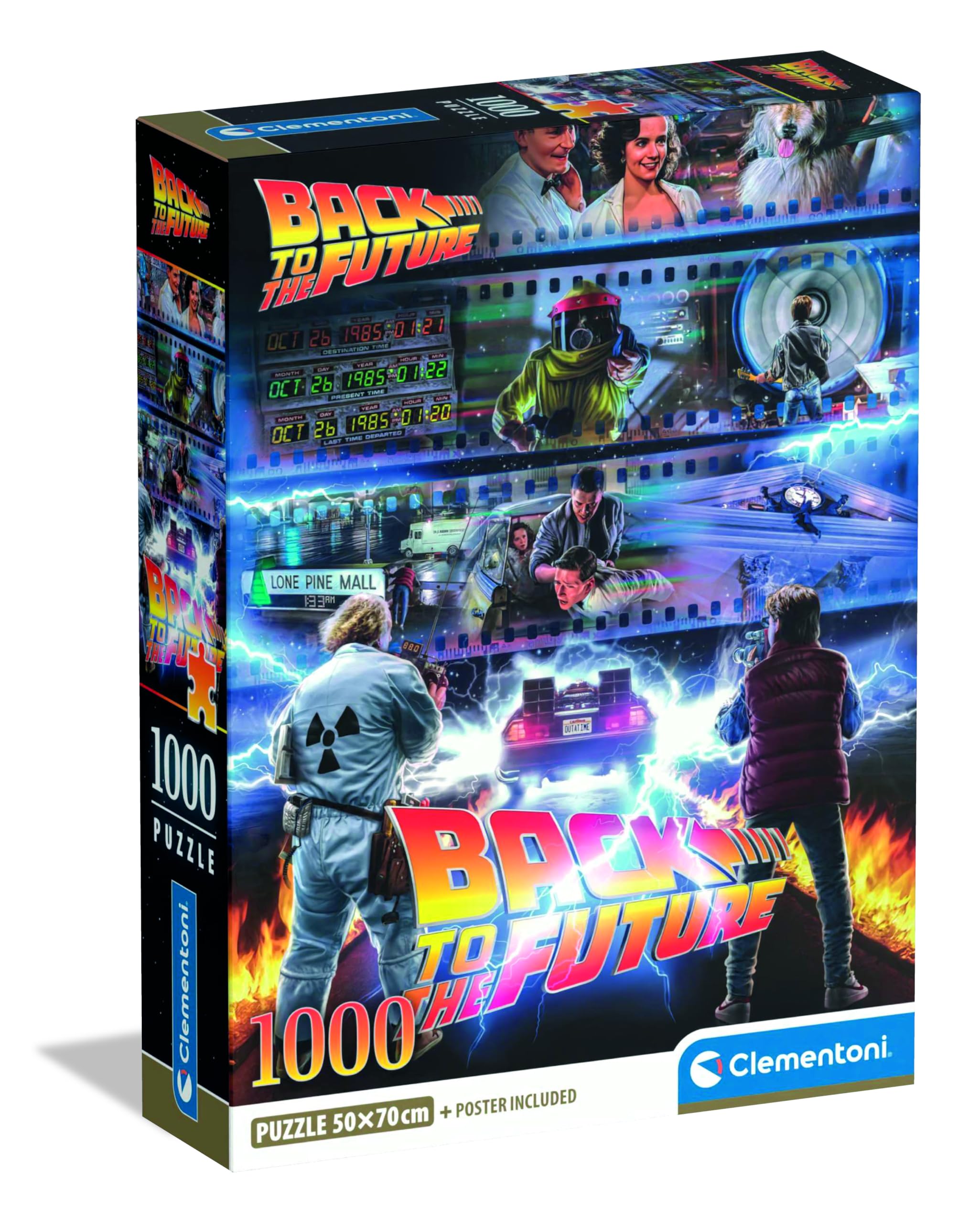 CLEMENTONI PZL 1000 COMPACT CULT MOVIES 2026 - BACK - 37513