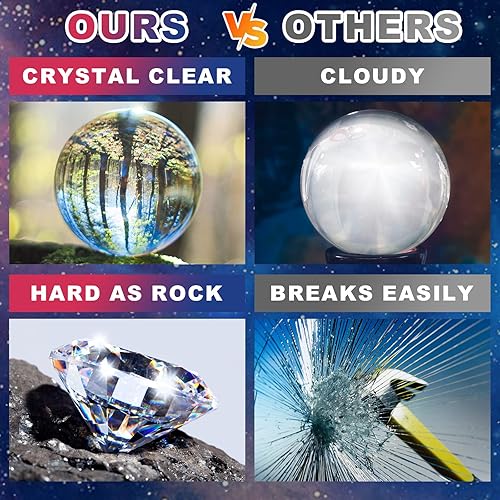 Miniatura 3 de Resina epoxi, kit de resina epoxi transparente de 68 onzas, resina de fundición para manualidades artísticas, moldes de joyería y resina, encimera,