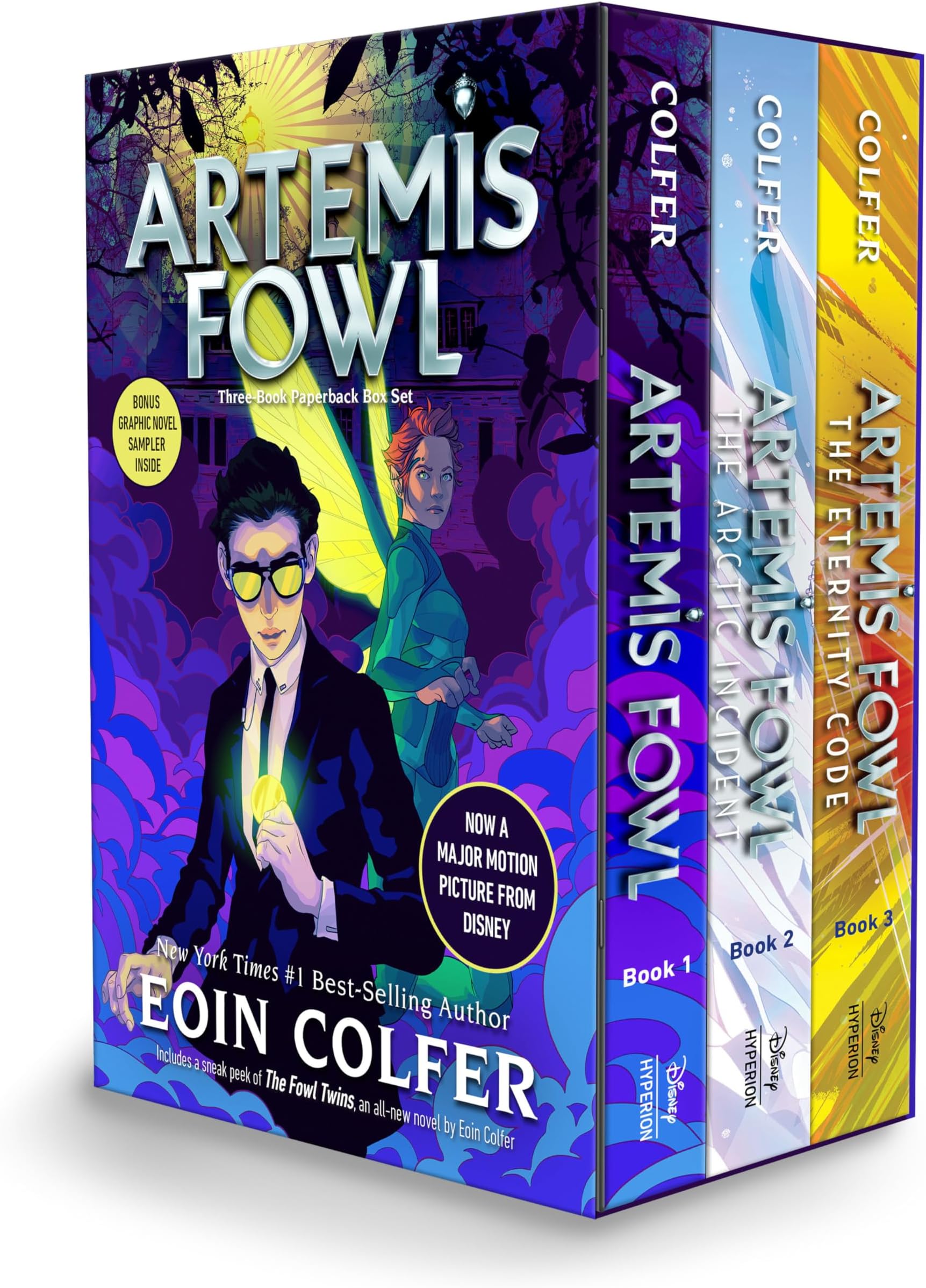 Artemis Fowl 3-Book Paperback Boxed Set-Artemis Fowl, Books 1-3