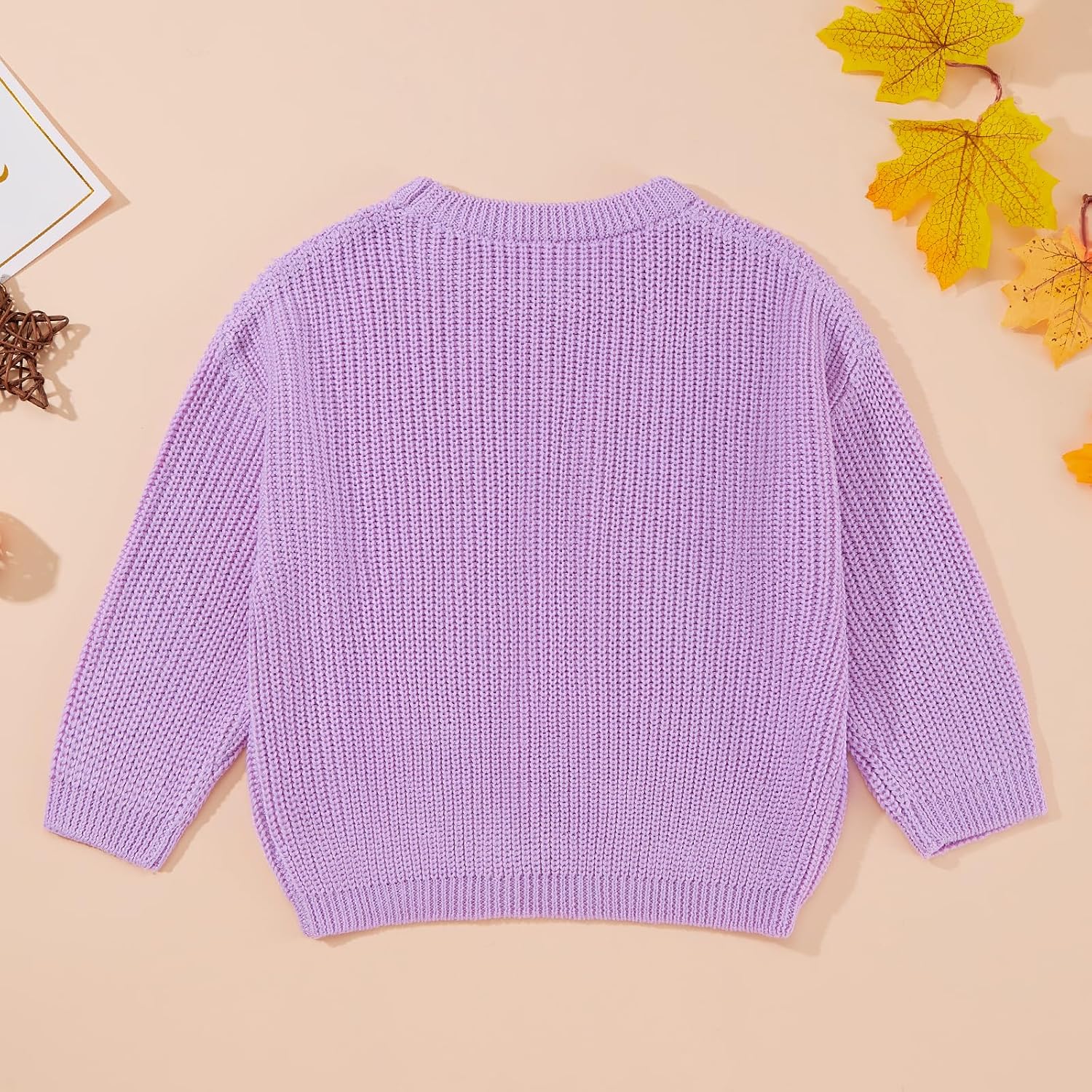 ESHOO Baby Girl Boy Knit Sweater Blouse Toddler Pullover Sweatshirt Crewneck Long Sleeve Tops for Kids Fall Winter Clothes