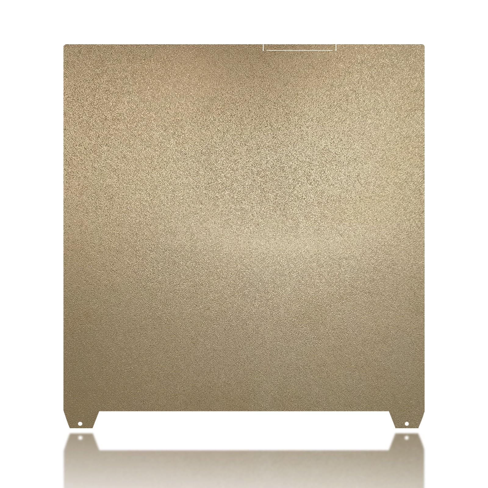 Henasier 370x370mm Gold PEI Build Plate for Creality K2 Plus, Double Sided Textured PEI Flexible Spring Steel Platform Heated Printing Bed for Creality K2 Plus 3D Printer-picture-14