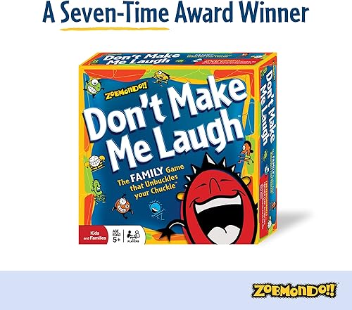 Miniatura 7 de ¡No me hagas reír! El juego reinventado de adivinanzas en grupo | Hilarante para familias y niños | Ganador de varios premios