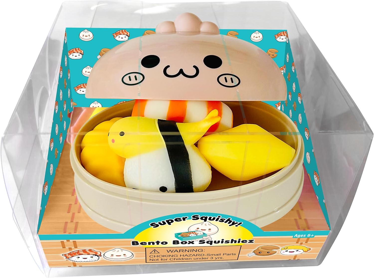 Zorbitz Bento Box Dumpling Toy, Multicolor