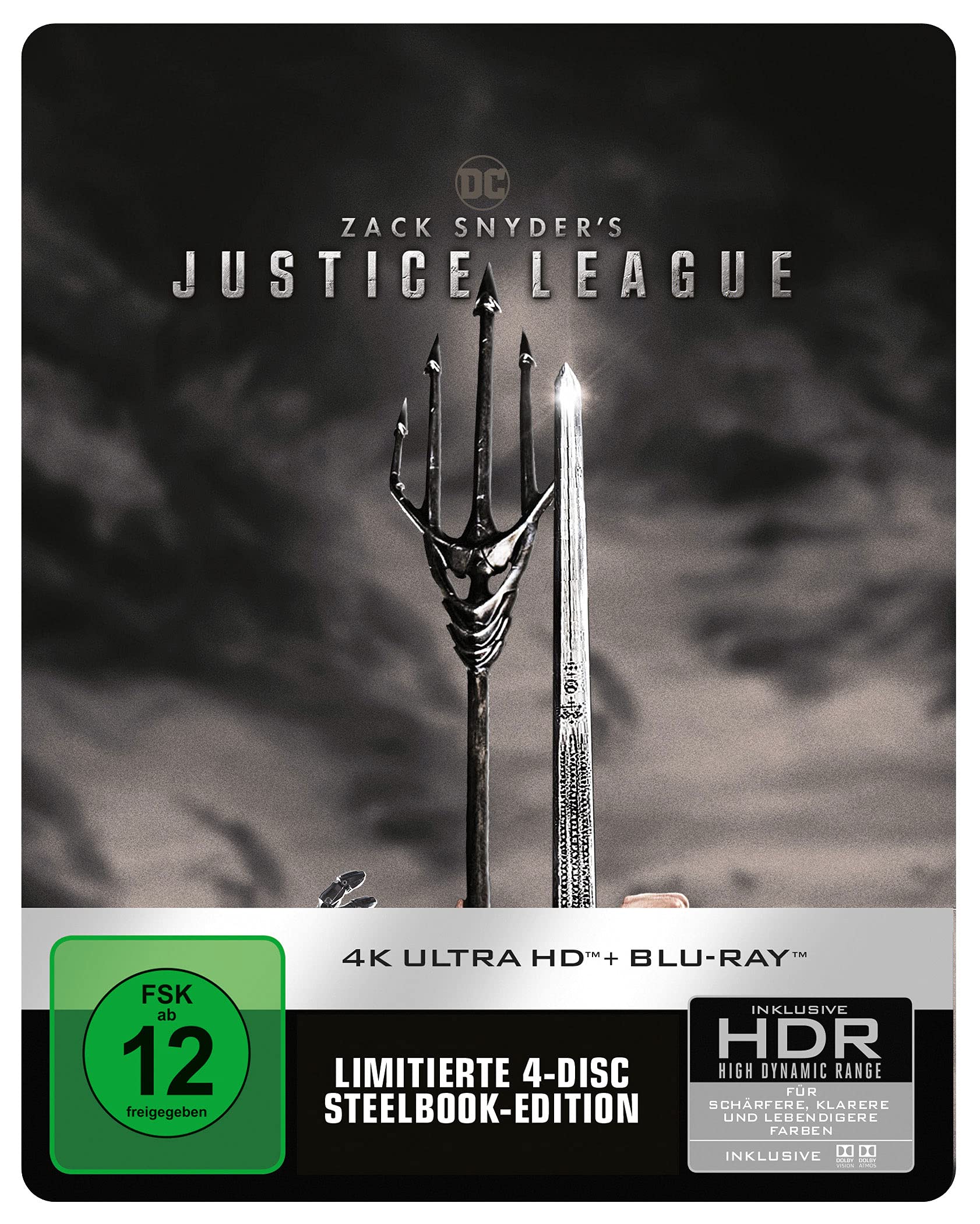 Zack Snyder’s Justice League - limited Steelbook [Blu-ray]