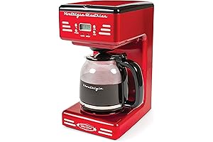 Nostalgia Retro 12-Cup Programmable Coffee Maker
