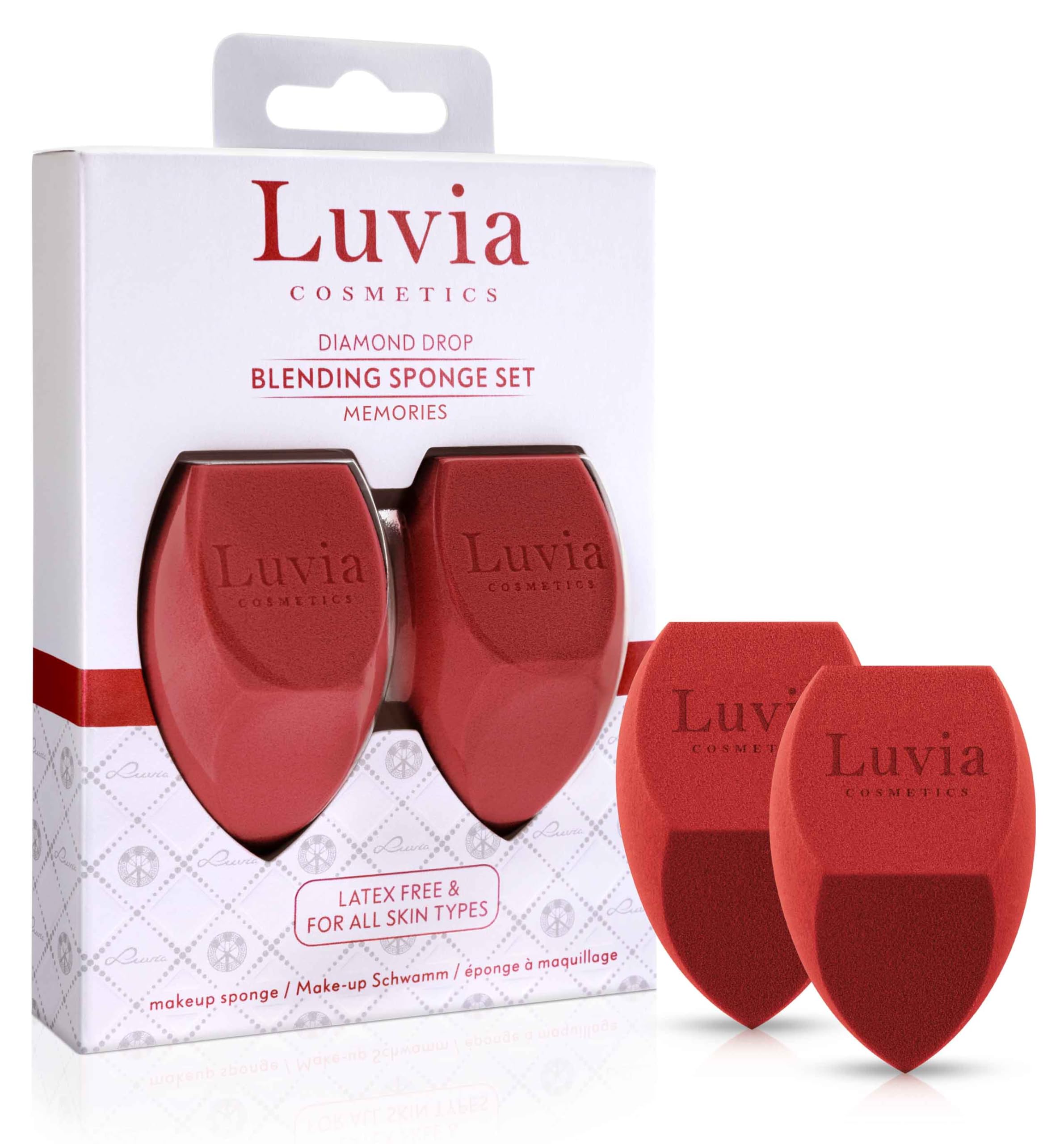 Luvia CosmeticsDiamond Makeup Sponge Set - Memories Edition