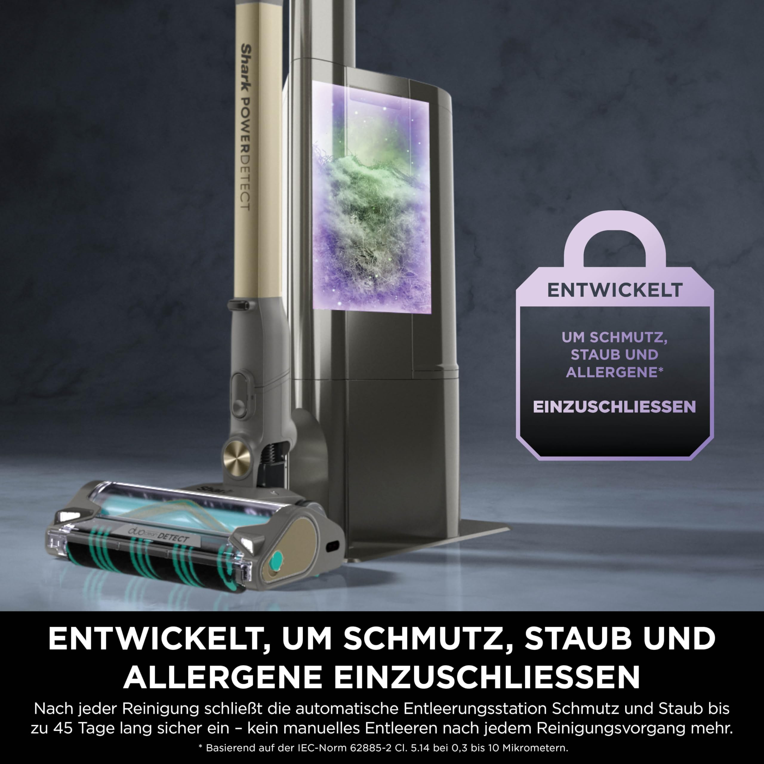 Shark PowerDetect Clean & Empty Akku-Staubsauger mit Absaugstation – Bild 8