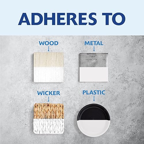 Miniatura 5 de Rust-Oleum Painter's Touch 2X Cover 331181 - Pintura en aerosol, blanco ultra mate, 12oz