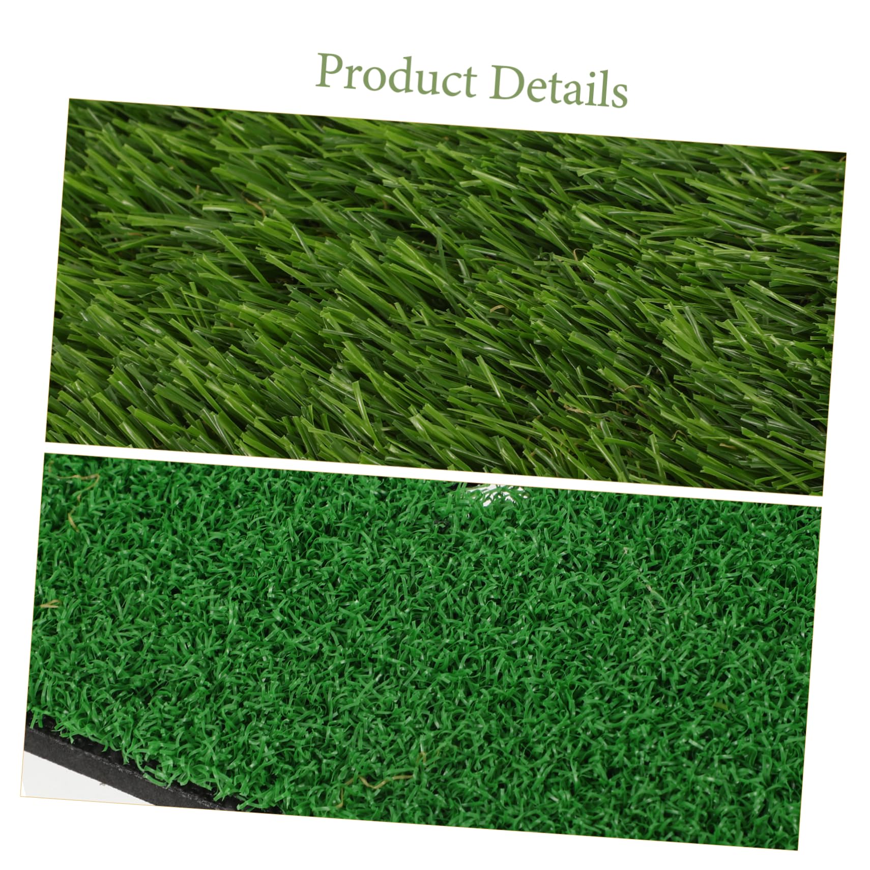 GANAZONO Golfing Hitting Mat Professional Golf Turf Swing Pad Golf Practice Net Game Mat Chipping