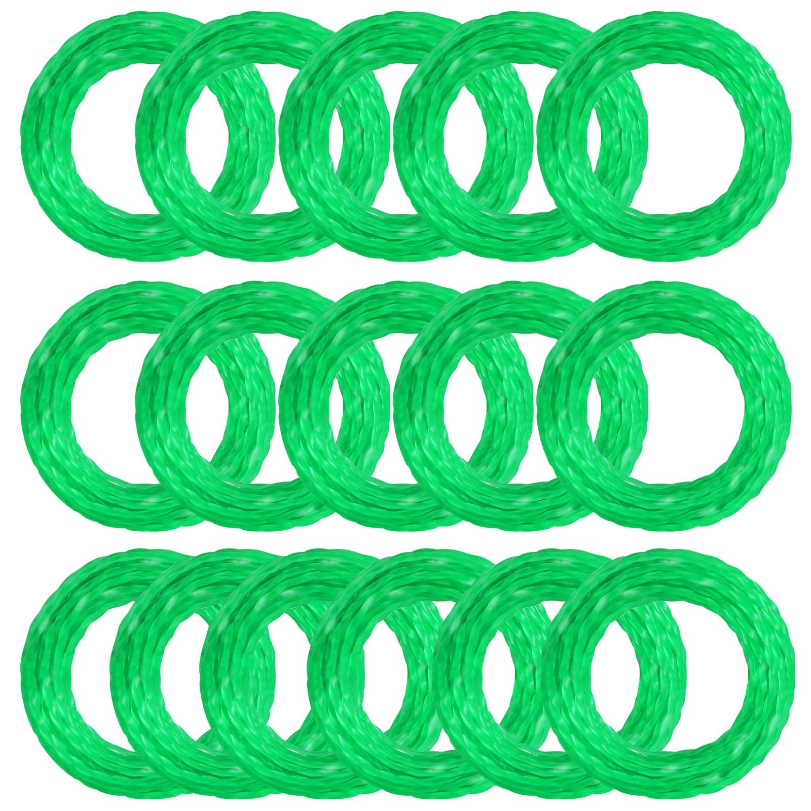 Photo 1 of Kaberalty 16PK 0.080" Pre-Cut Twisted Trimmer Line Compatible with Greenworks 24V 40V 60V 80V ST-140-A ST60L01 ST60B212 ST60B02 BL60L00 ST60B01 ST60L210 STBA60B411 STB409 GST80320 String Trimmer