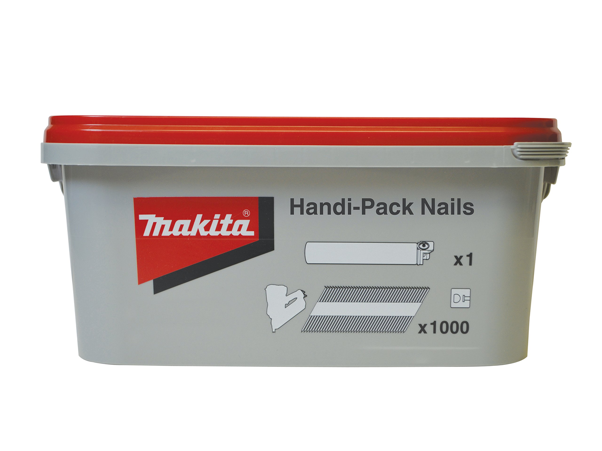 Makita 2.9 x 50 mm Galvanised Ring Shank Handy Pack Nails - Blue