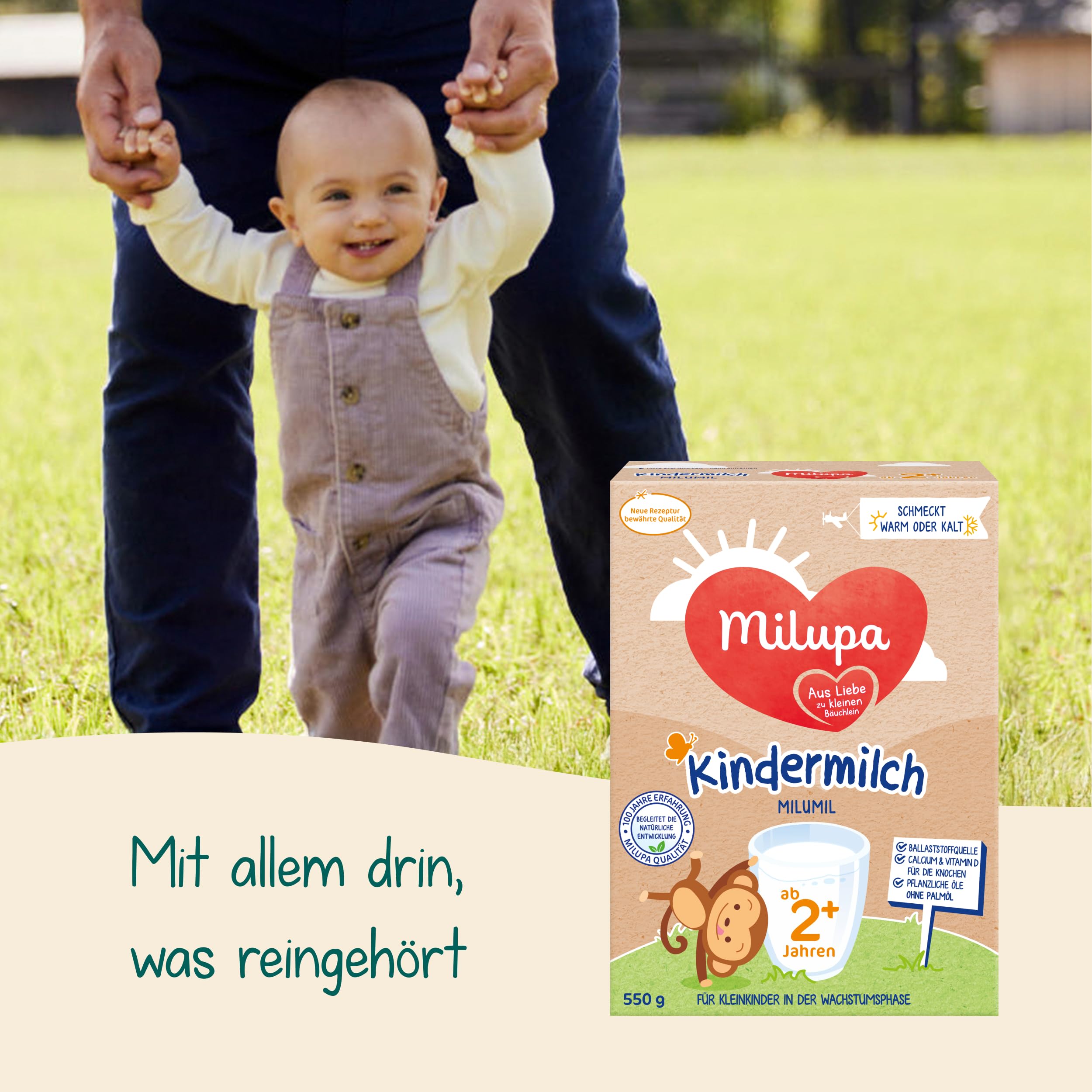 Milupa Milumil Kindermilch 2+ 5 x 550 g