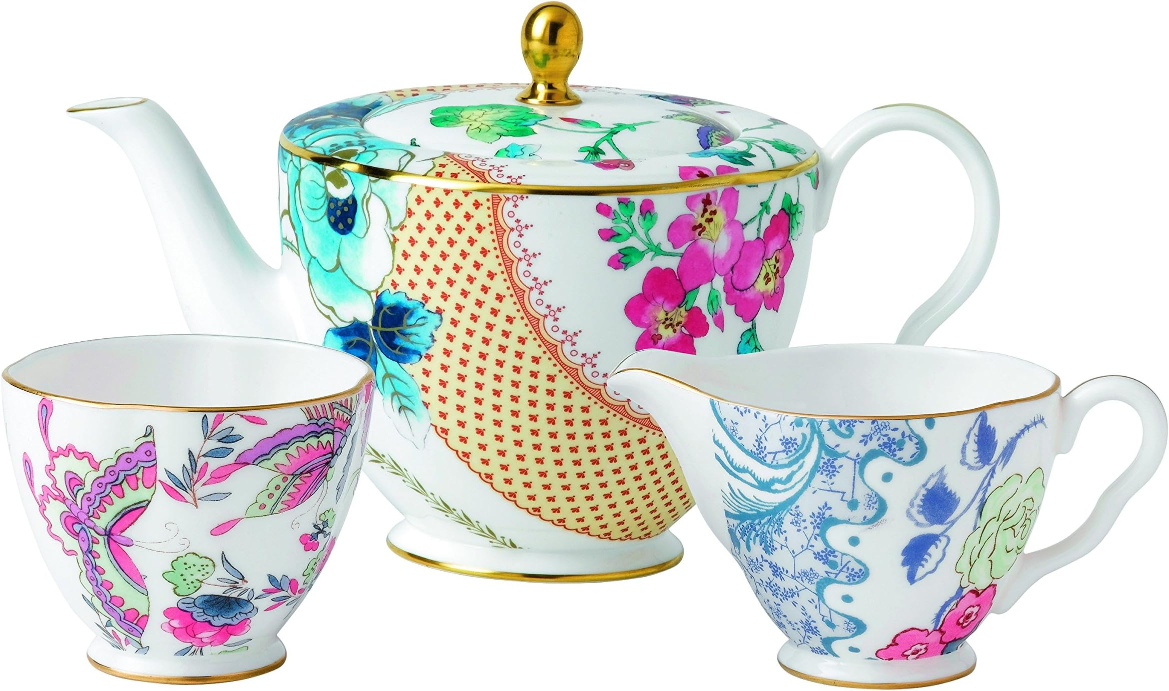 Butterfly Bloom 3-Piece Tea Story Set