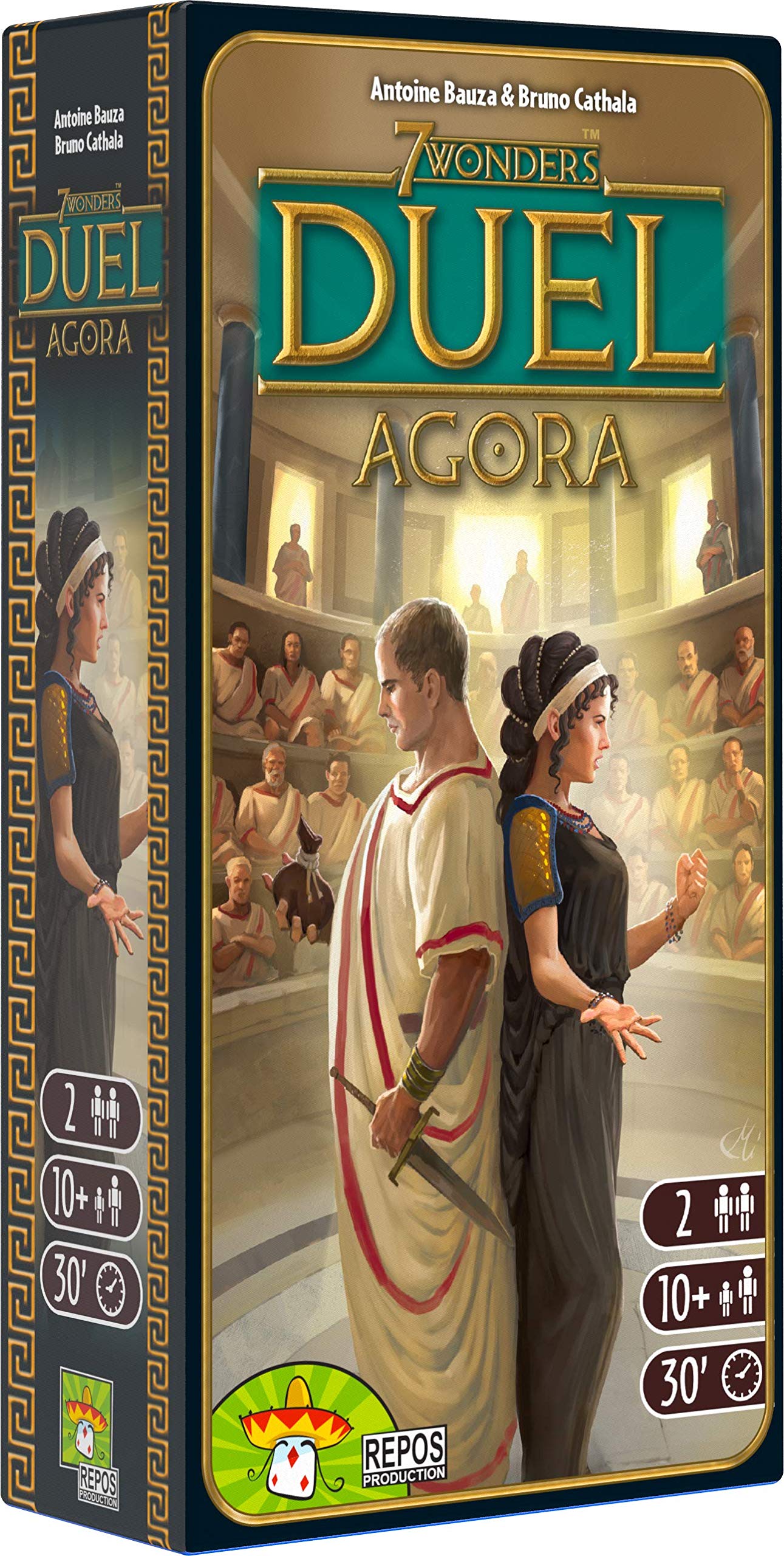 Plan B Games 7 Wonders Agora - Expansion for 7 Wonders Duel