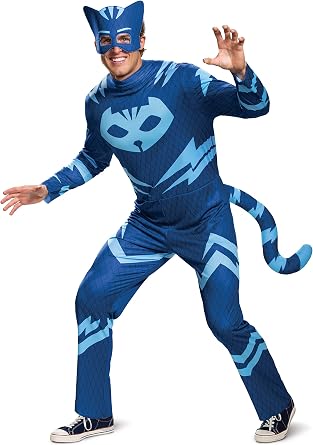 Disguise PJ Masks Catboy Costume for Adults - Mens PJ Masks Cosplay Outfit - Superhero Suit Costumes