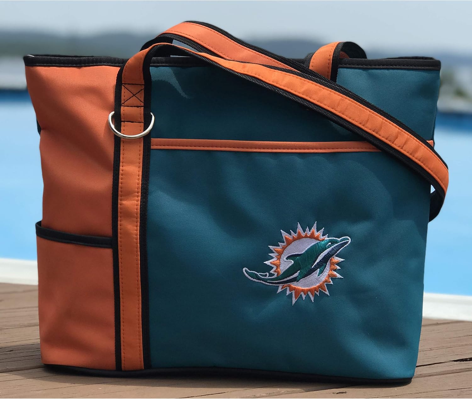 NFL Tote Bag with Embroidered Logo by Little Earth