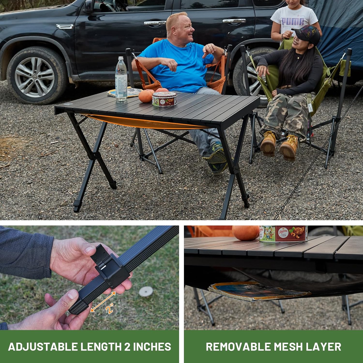 Discover the TIMBER RIDGE Folding Camping Table: Your Perfect Outdoor Companion!