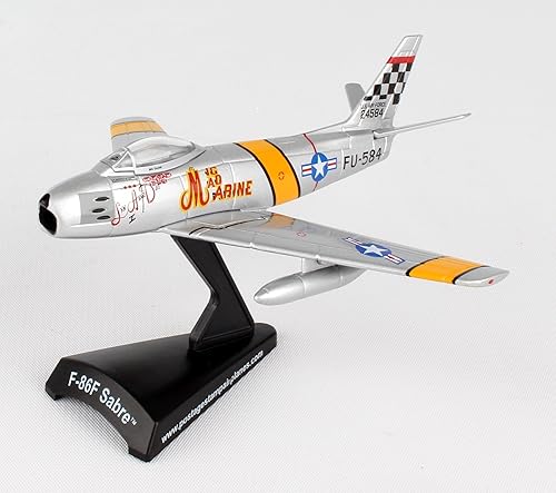 Miniatura 5 de Daron Sello comercial mundial F-86 Sabre Mig Mad Marine Jet