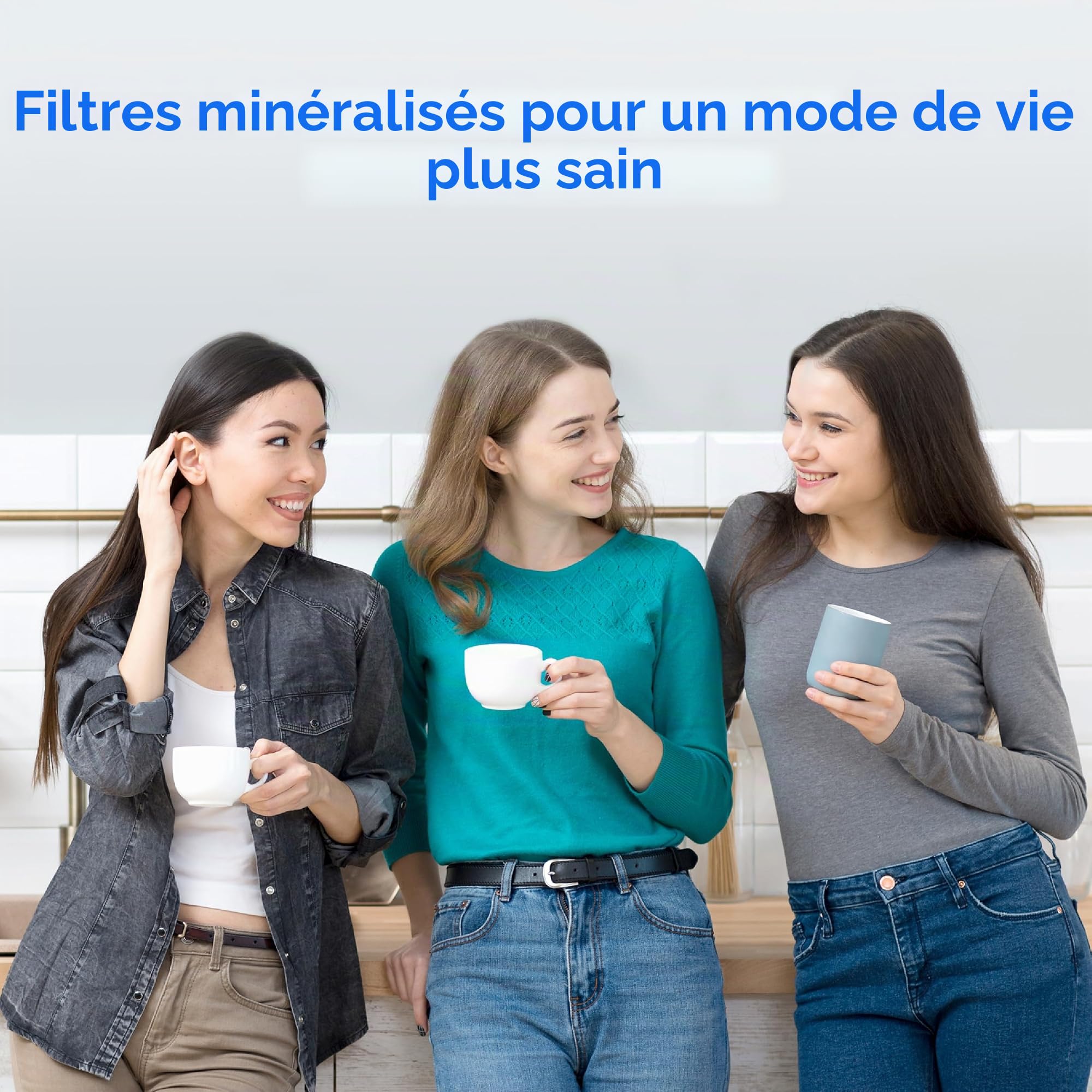 Waterdrop Reminéralisation Inline Filtre à Eau, 1/4” Quick Connect Post Filtre pour RO Osmose Inverse Système de Filtration, Restauration Minéraux Essentiels, WD-MNR35 (2)