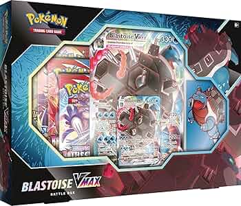 Amazon.co.jp: Pokemon Blastoise VMAX Box : おもちゃ