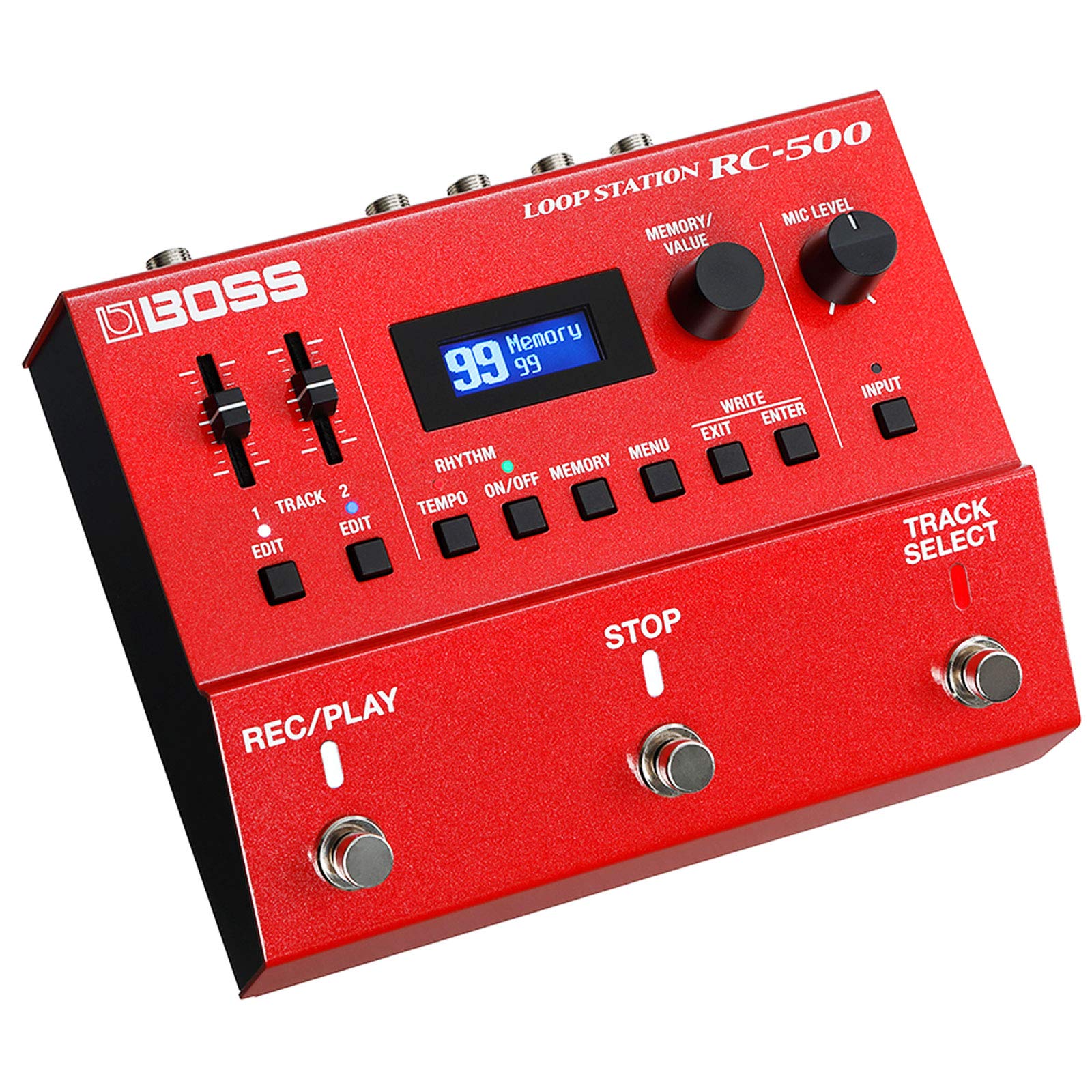 Boss RC-500 Loop Station Looper pedale + alimentatore Keepdrum 9 V