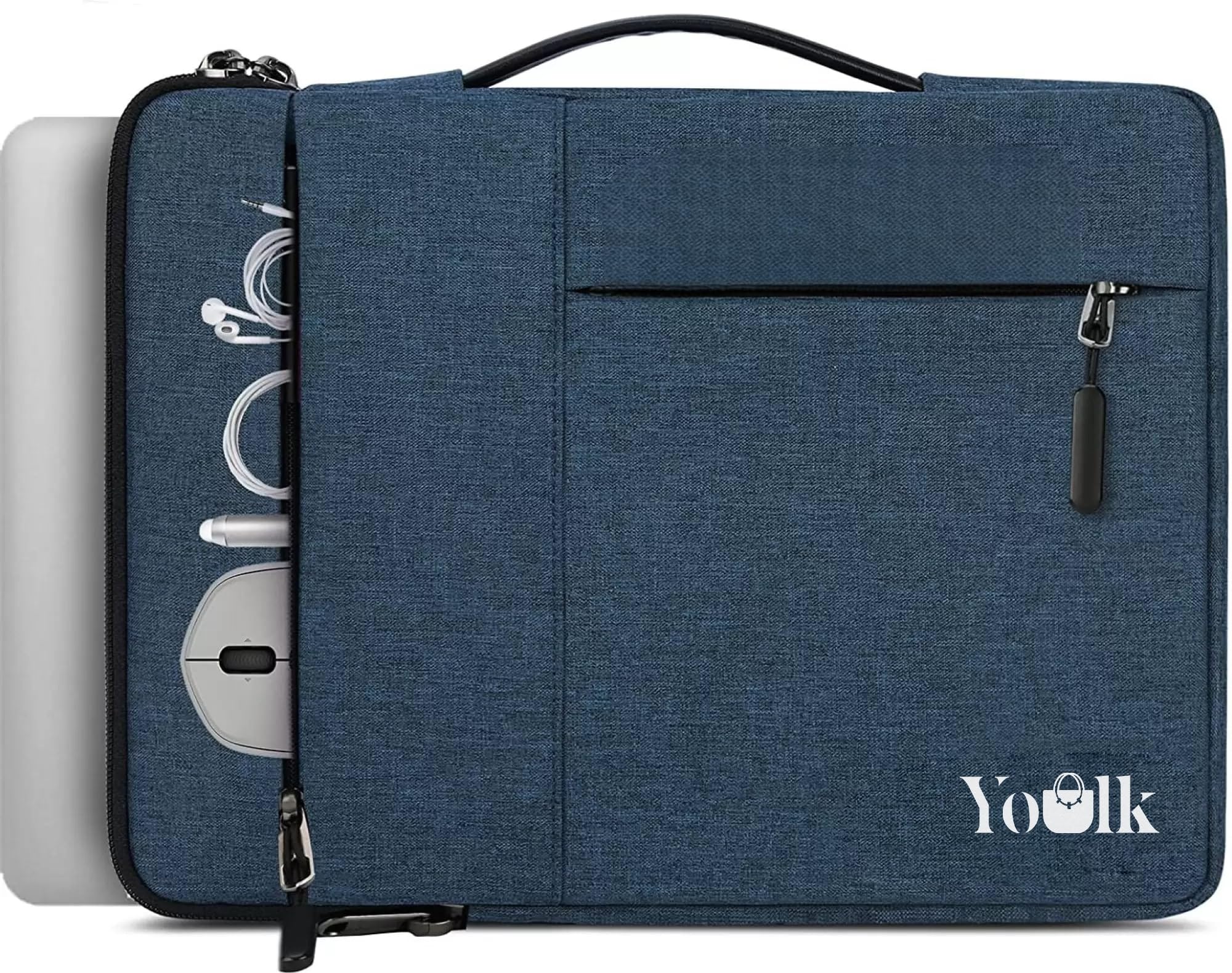 Youlk Bags Polyester Laptop Sleeve Stplt Blue (L 36 Cm H 27 Cm W 3Cm_Blue) Waterproof Laptop Backpack/Office Bag (B0CJ6MXPMQ) Amazon Price History, Amazon Price Tracker
