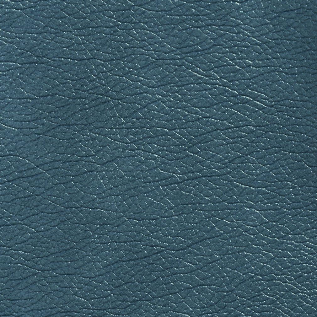Indigo Blue Breathable Leather Look and Feel Contemporary Upholstery by The Yard - SKU: Loring Azure