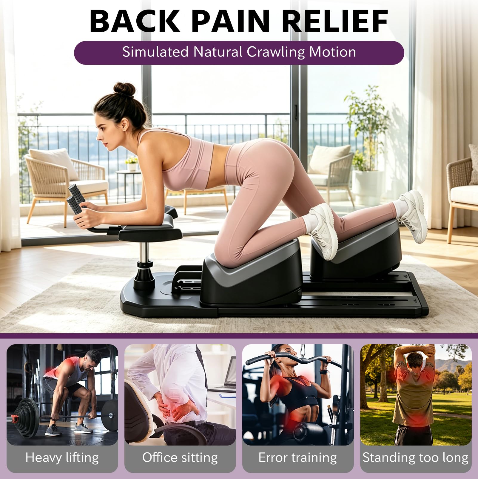 Entrenador de Columna Vertebral 6 en 1