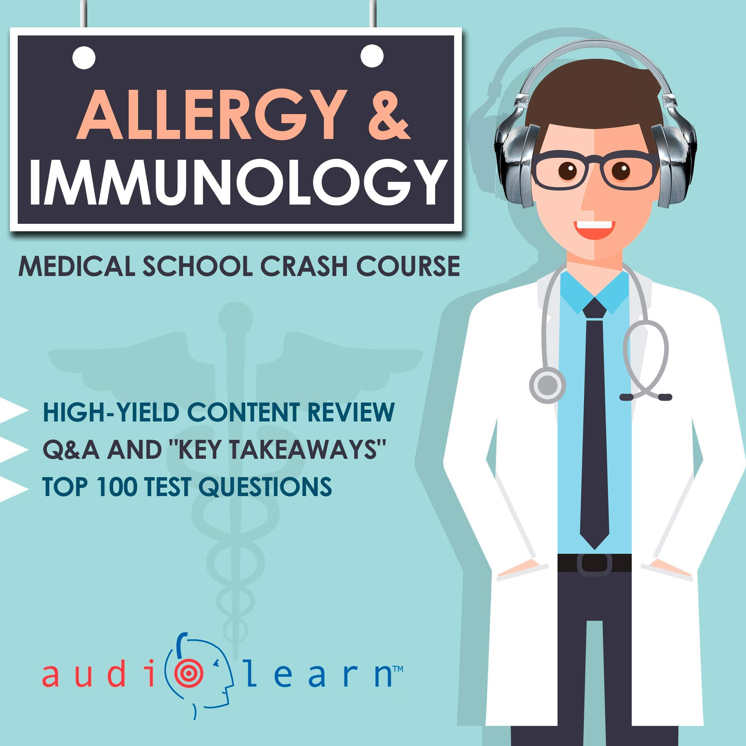Cover art for Allergy and Immunology - Medical School Crash Course