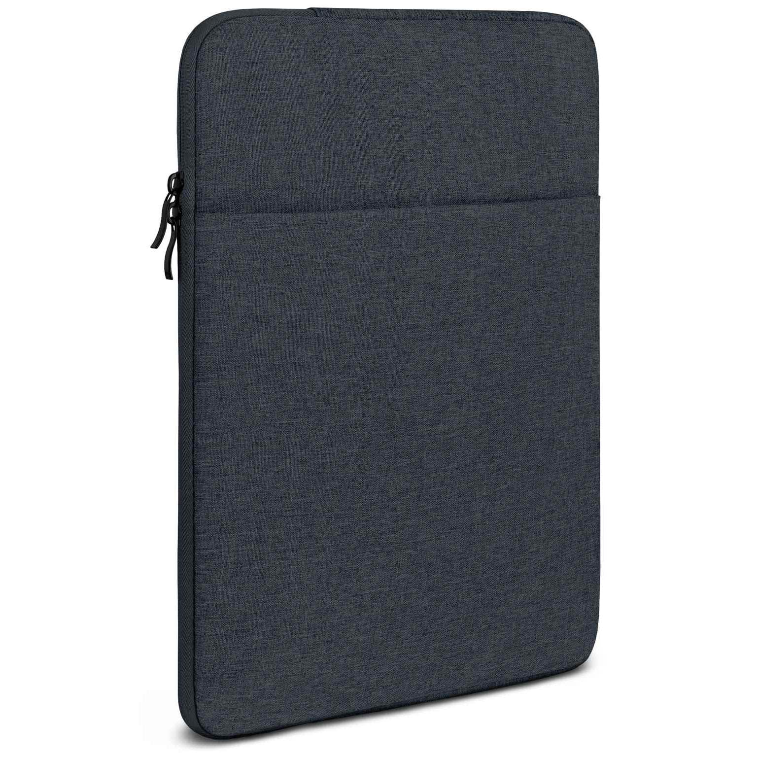 moex Étui de protection pour tablette Samsung Galaxy Tab S8 Ultra avec fermeture éclair et compartiment pour accessoires, housse en tissu nylon doux rembourré, housse de protection minimaliste