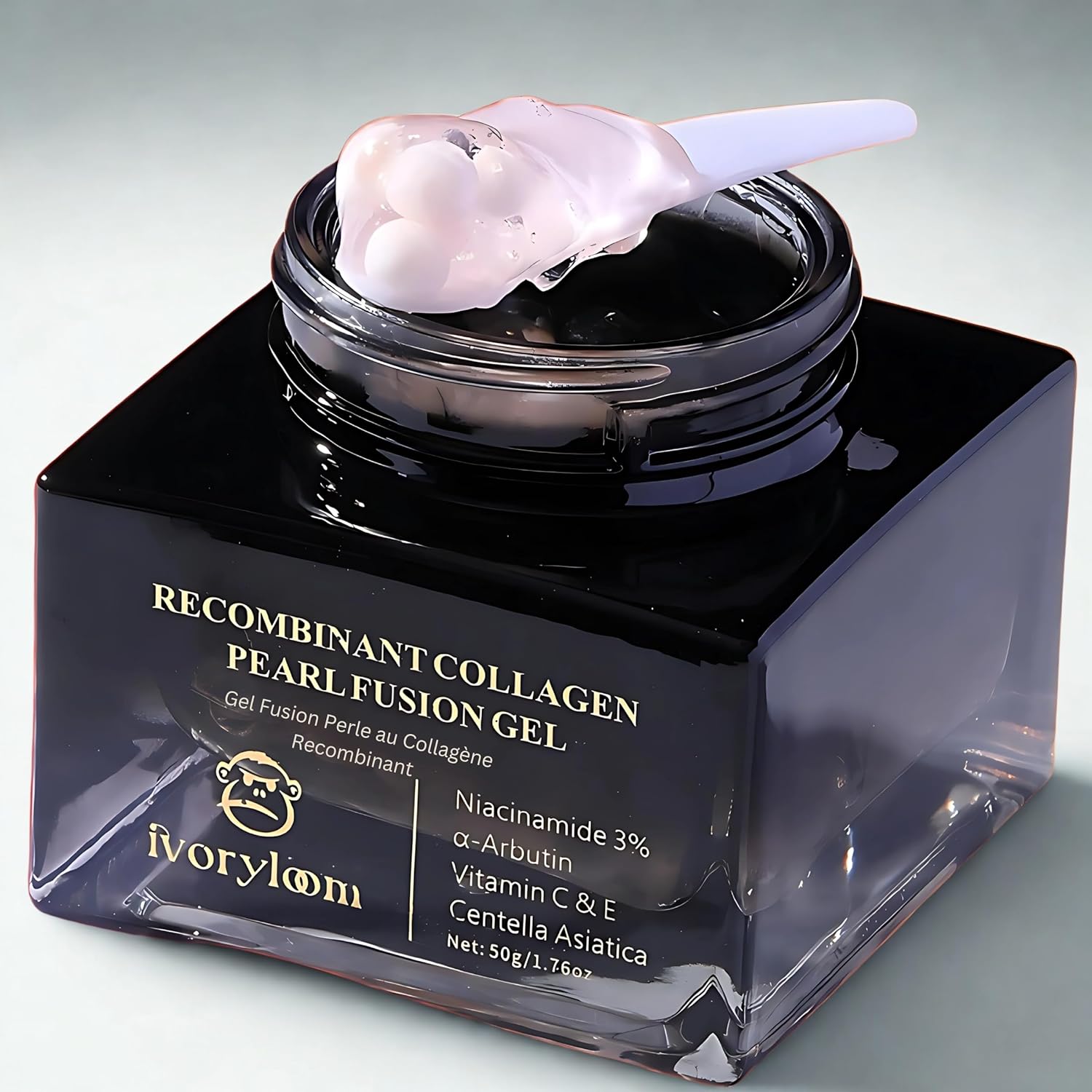 Adaptive Hydration Pearl Fusion Gel | Recombinant Collagen, Niacinamide, Alpha-Arbutin, Vitamin C & E | Next-Level Hydration, Zero Greasiness | For All Skin Types | 50g (1.76 oz)