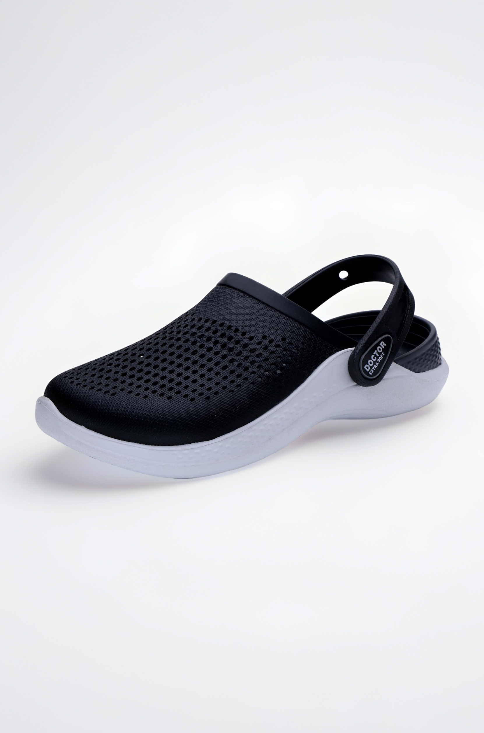 Men's Classic Casual Sports Clogs/Sandals with Adjustable Back Strap for Adult | Comfortable & LightWeight| Stylish & Anti-Skid|Waterproof & Everyday Use Mules for Gents & Boys D-513