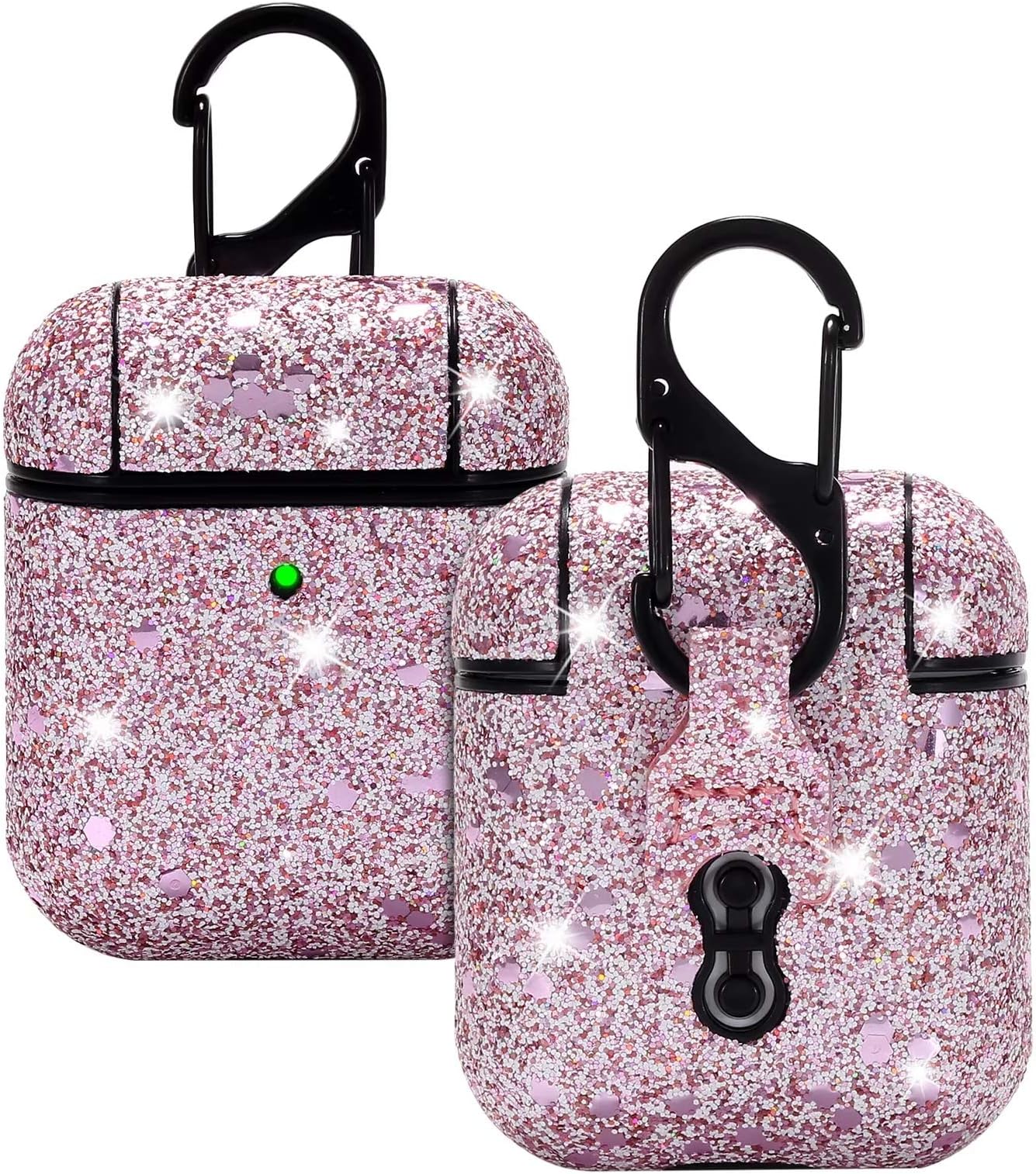 AirPods Case Cute Fruit Shape,AirPods Accessories Kits Funny 3D Cute Cartoon Silicone AirPods Cover Case for Apple Airpods 2 & 1 Cool Fun Girls Teens Boys Men Pink Peach