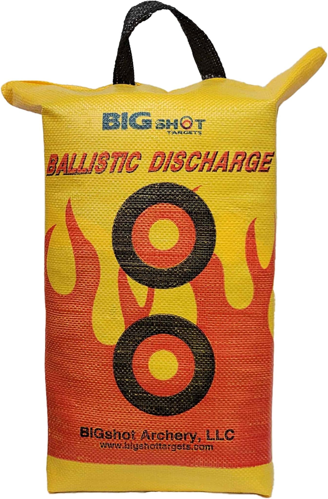 BIGSHOT Archery Crossbow Target 505 FPS - Portable Ballistic Discharge Bag for Hunting Field Points Only, 18" x 10" x 8"