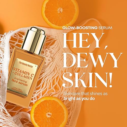 Miniatura 3 de Suero de vitamina C para la cara con colágeno, probado por dermatólogos, antienvejecimiento, suero coreano Hidratante, unifica el tono de la piel,