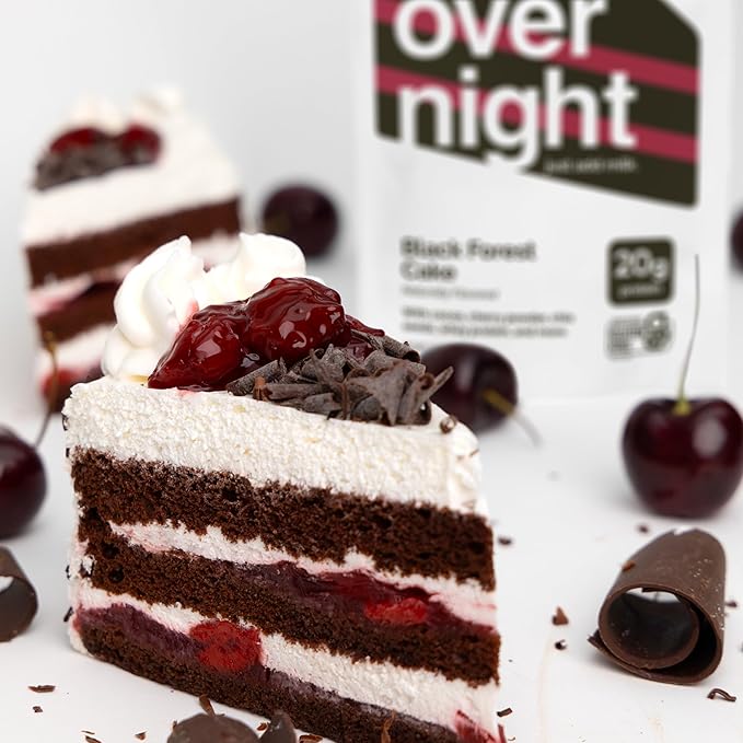 Oats Overnight Black Forrest Cake - Avena Nocturna con 20g de Proteína de Suero (Pack de 8) miniatura 5
