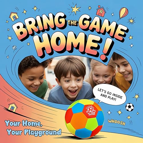 Miniatura 2 de Balón de fútbol suave para interiores, tamaño 4, creado para el hogar, patio trasero, práctica, divertido regalo de fútbol