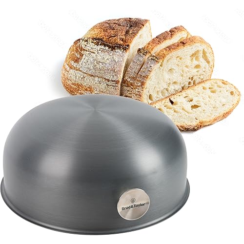 Brod & Taylor Ultralight Baking Shell for Sourdough Bread (Boule) – No Preheating Needed for Crispy Crust and Even Baking