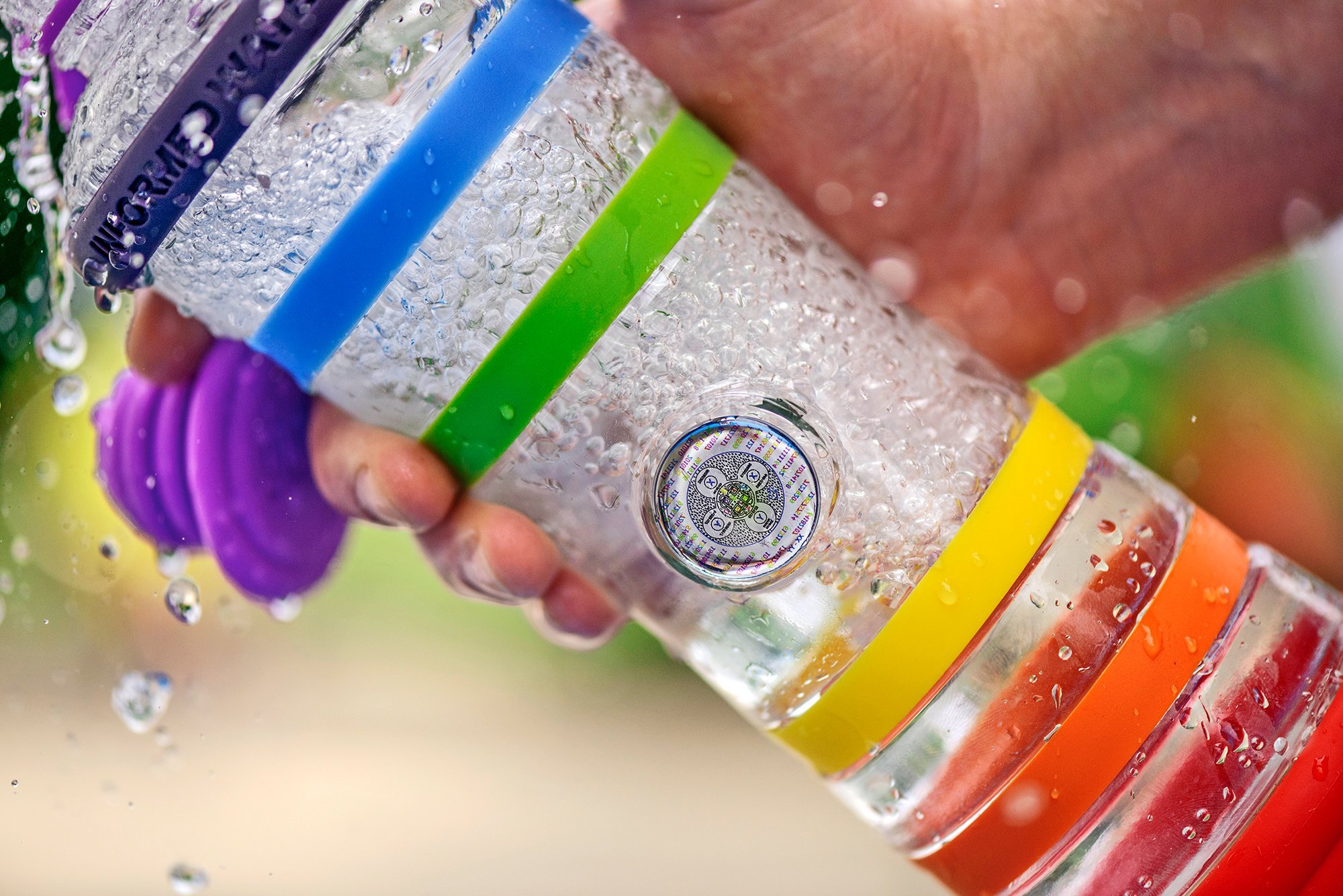i9 Trinkflasche i9 Yogaflasche Weiß