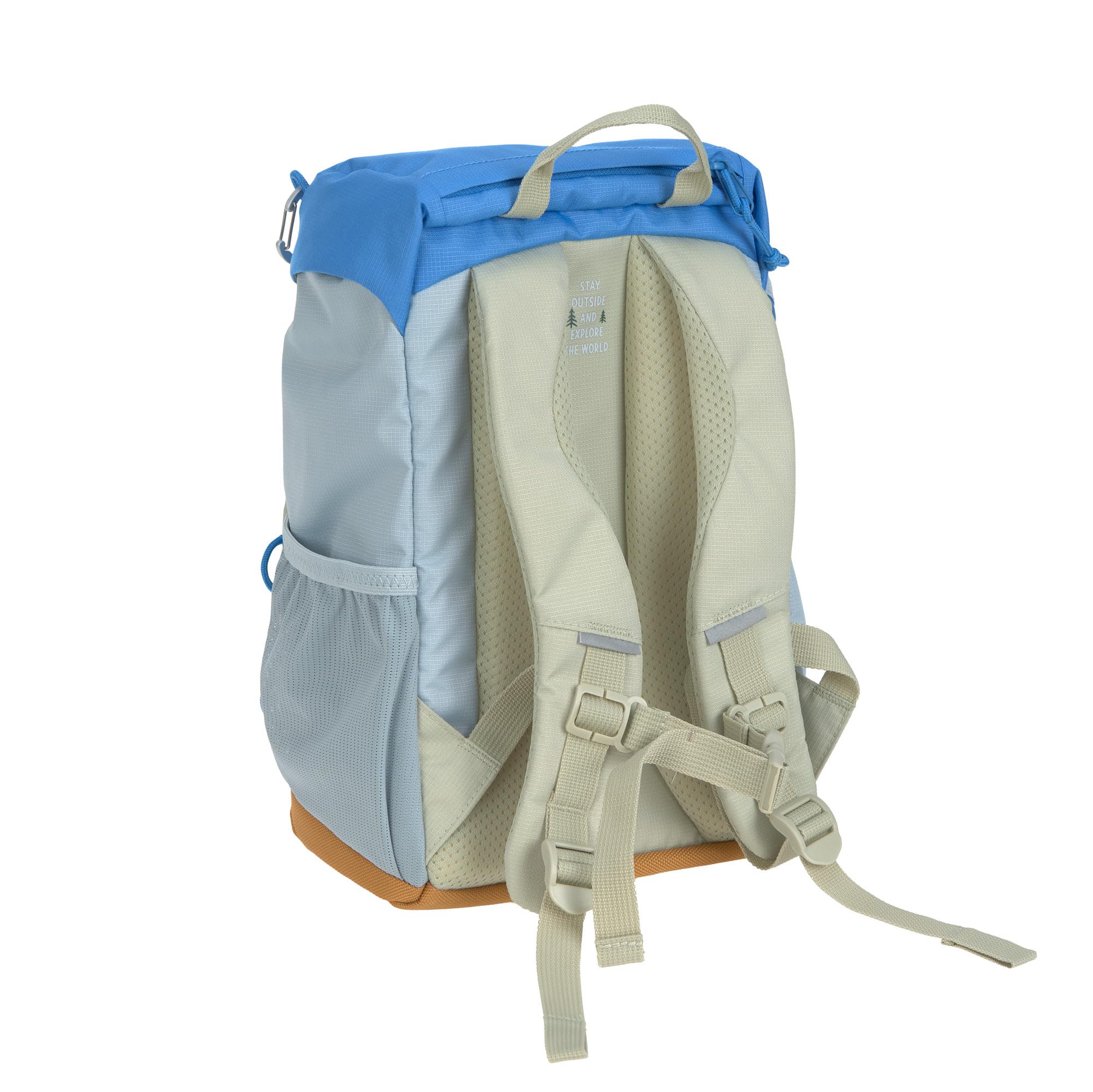 LÄSSIG Sac à Dos pour Enfants Sac à Dos de randonnée - à partir de 3 Ans - 9 litres/Mini Outdoor Backpack Sunny Explorer Green/Blue
