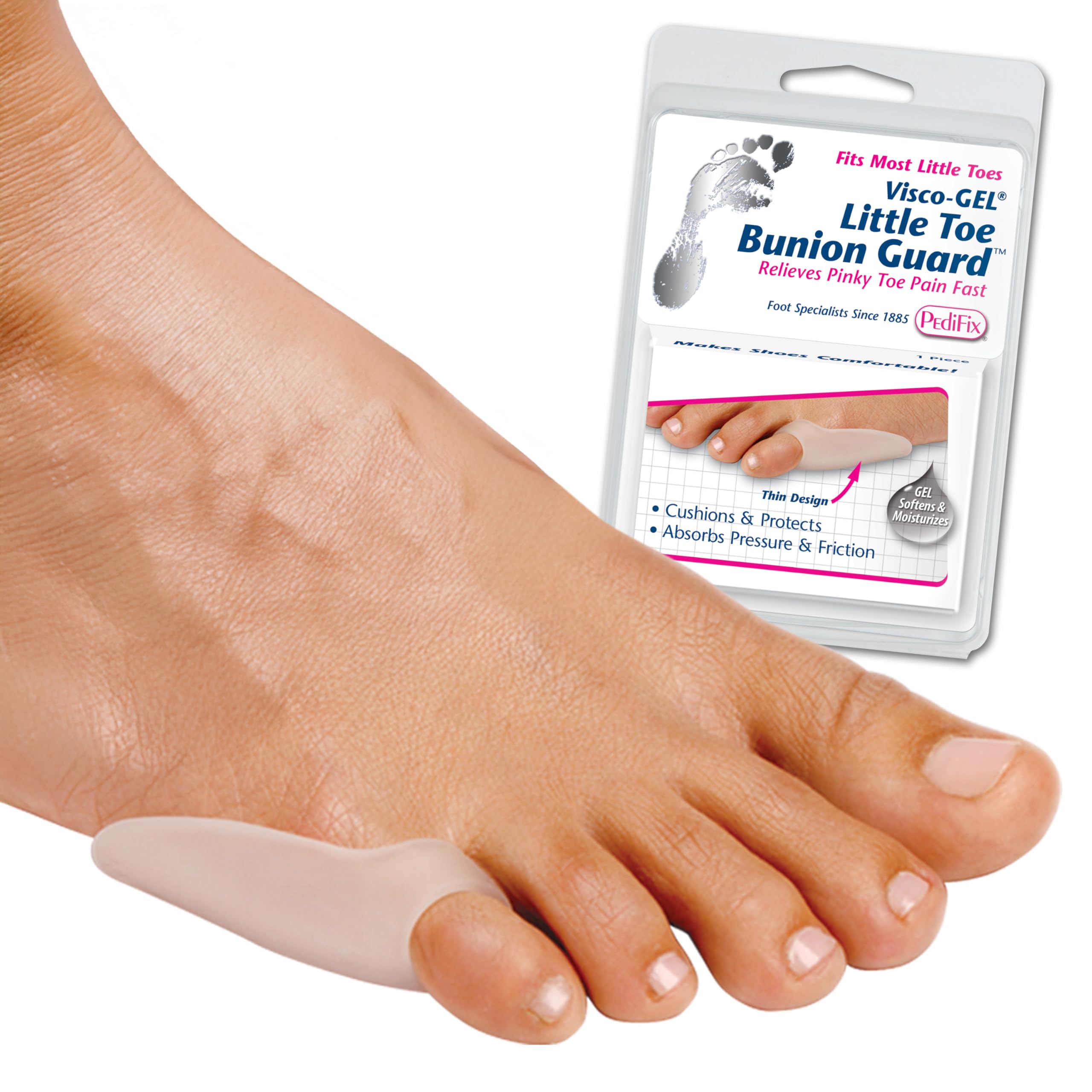 PediFix Visco-GEL Little Toe Bunion Guard - One Size Fits Most