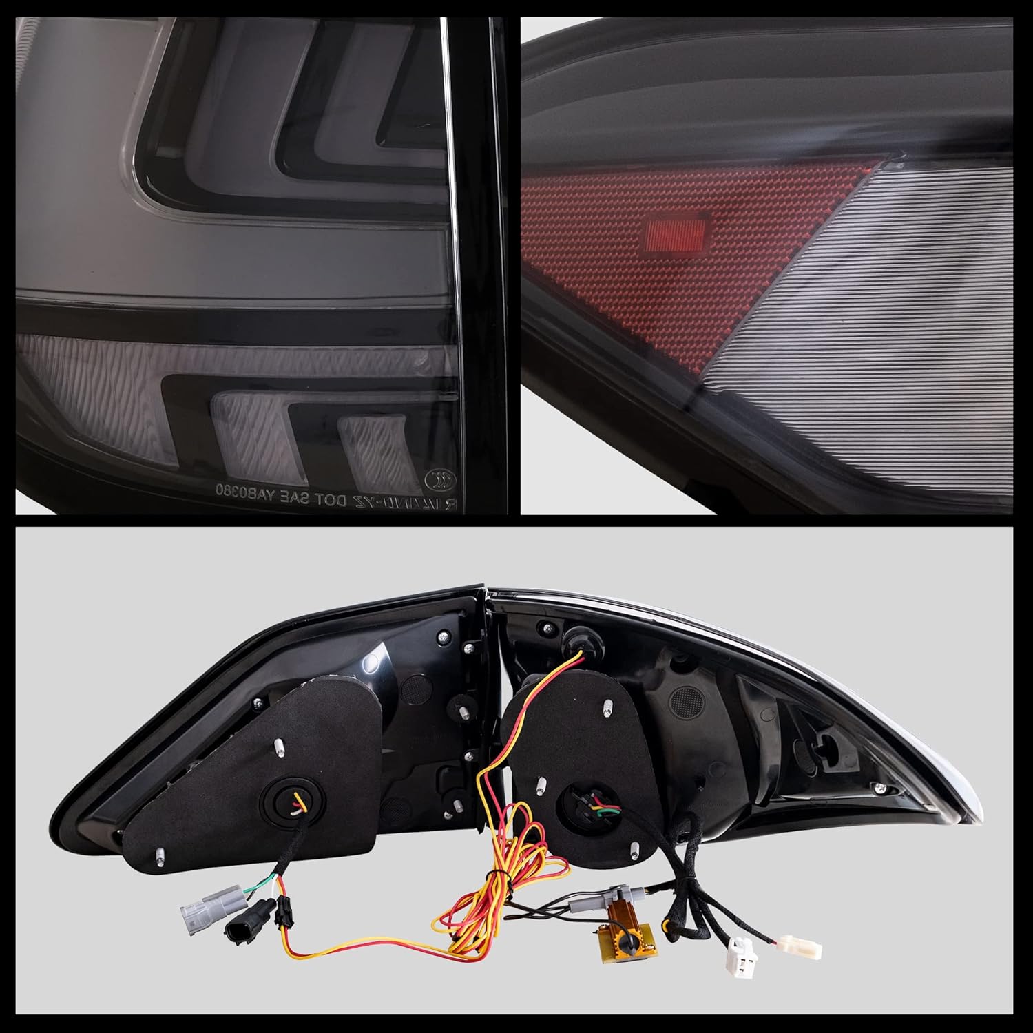 Buy VL LED Smoked Tail Lights Fit for 20092014 Lexus RX270 RX350 RX450