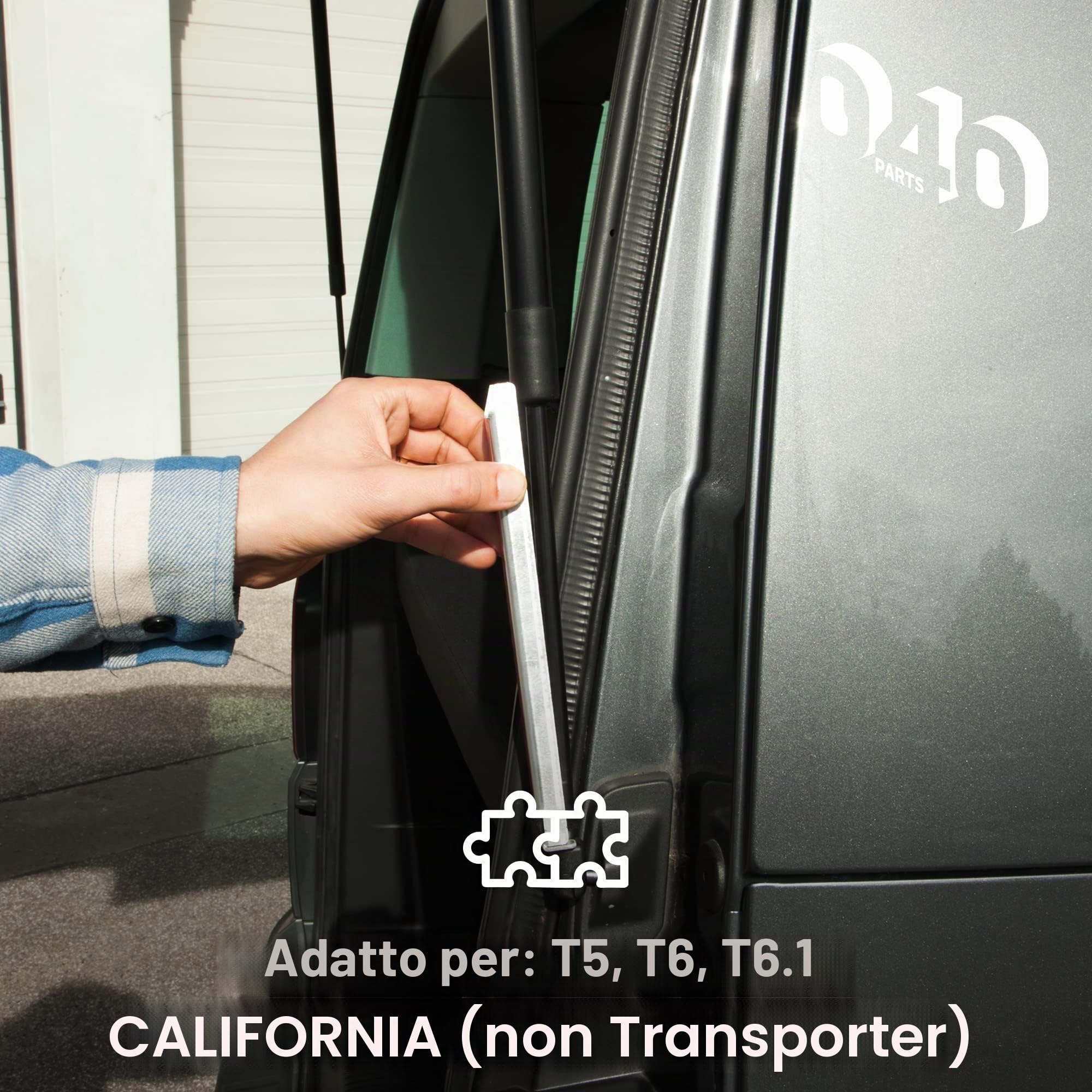 vw Parts Supporto portellone posteriore migliorato compatibile per T5 California per T6 Cali per T6.1 California per accessori Volkswagen