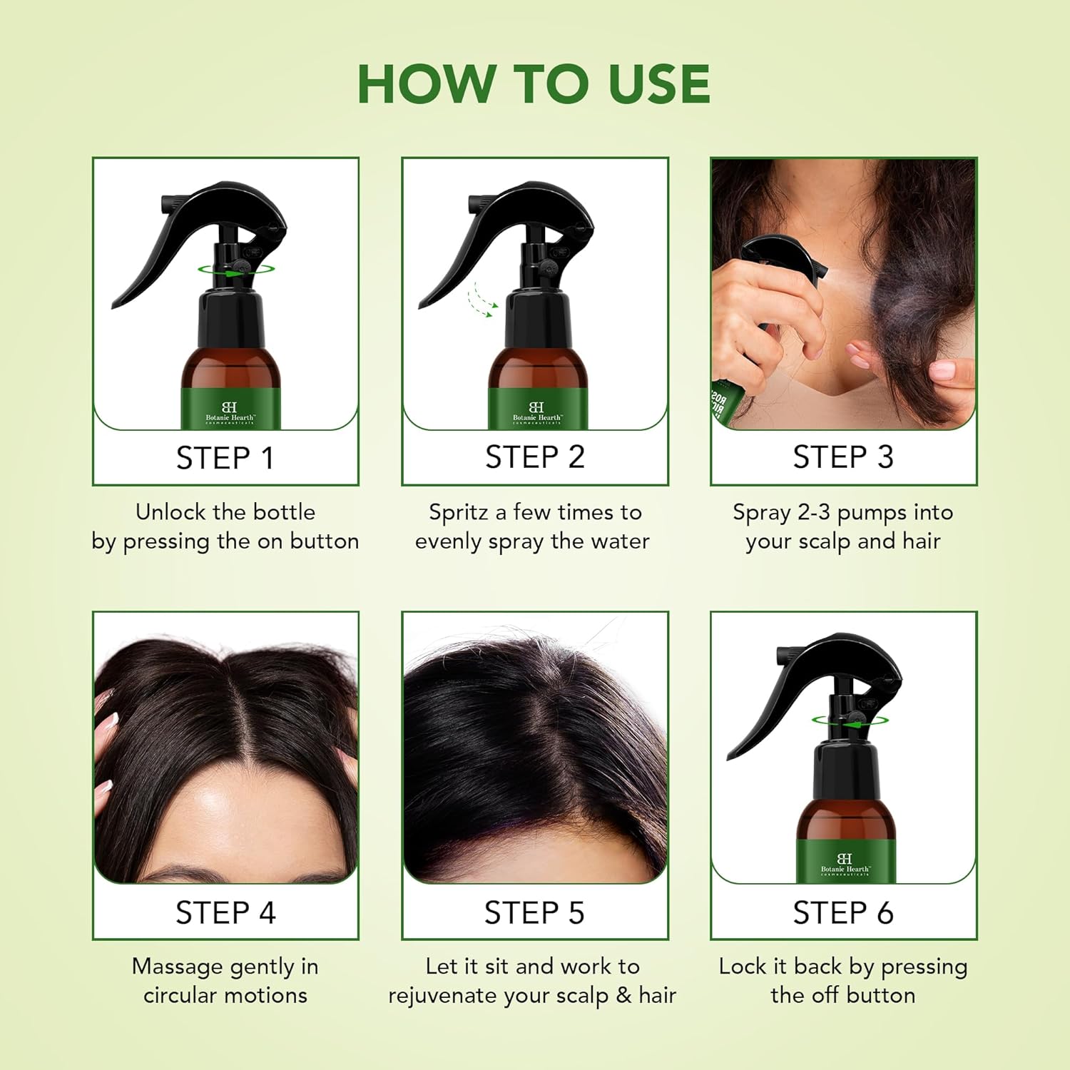 Rosemary and Rice Water Hair Spray