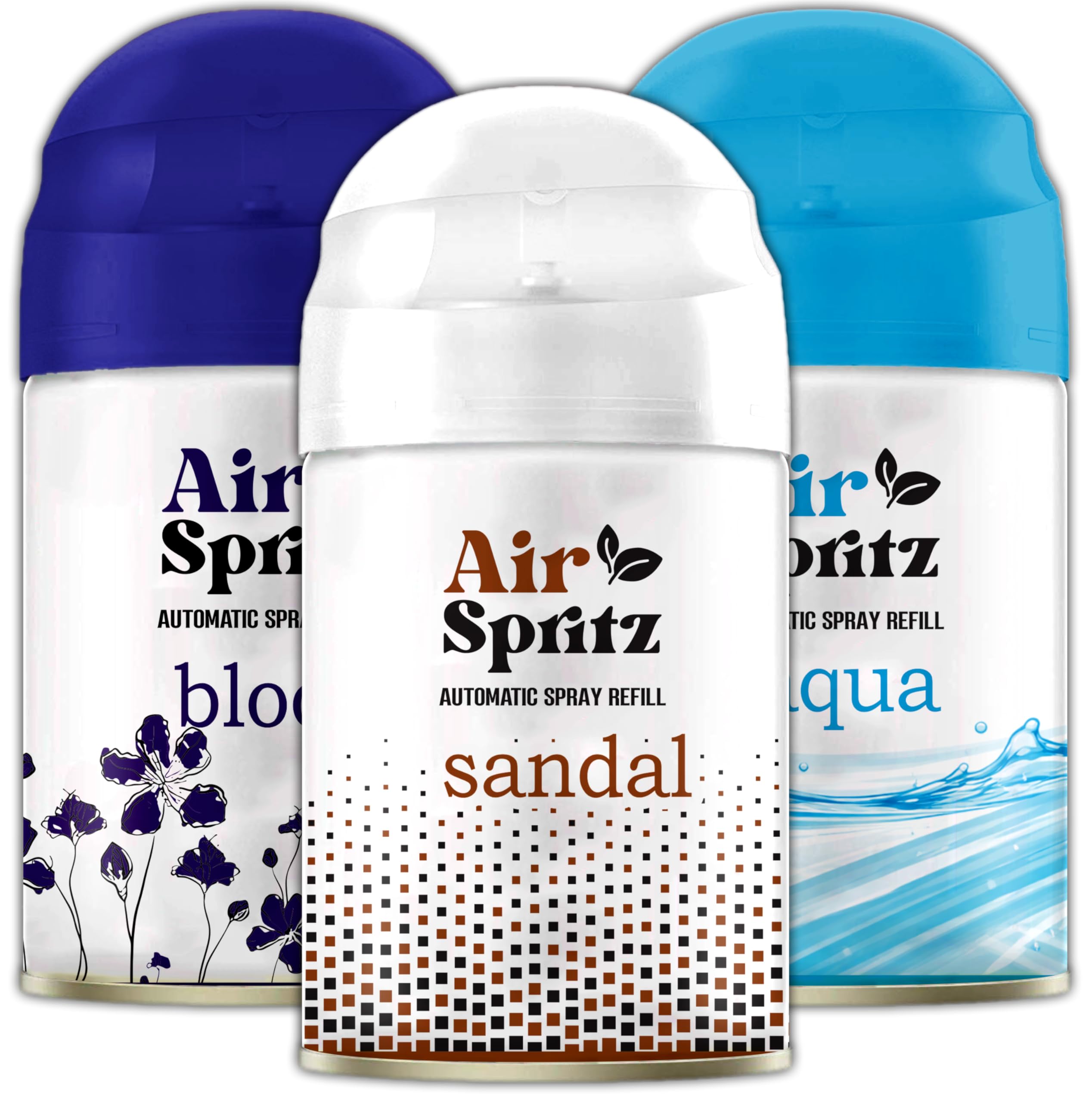 Air Spritz 225ml matic automatic spray refill (Aqua | Sandal | Lavender - Pack of 3) | Automatic Room Freshener, Bathroom Freshener and Room Spray-image-22