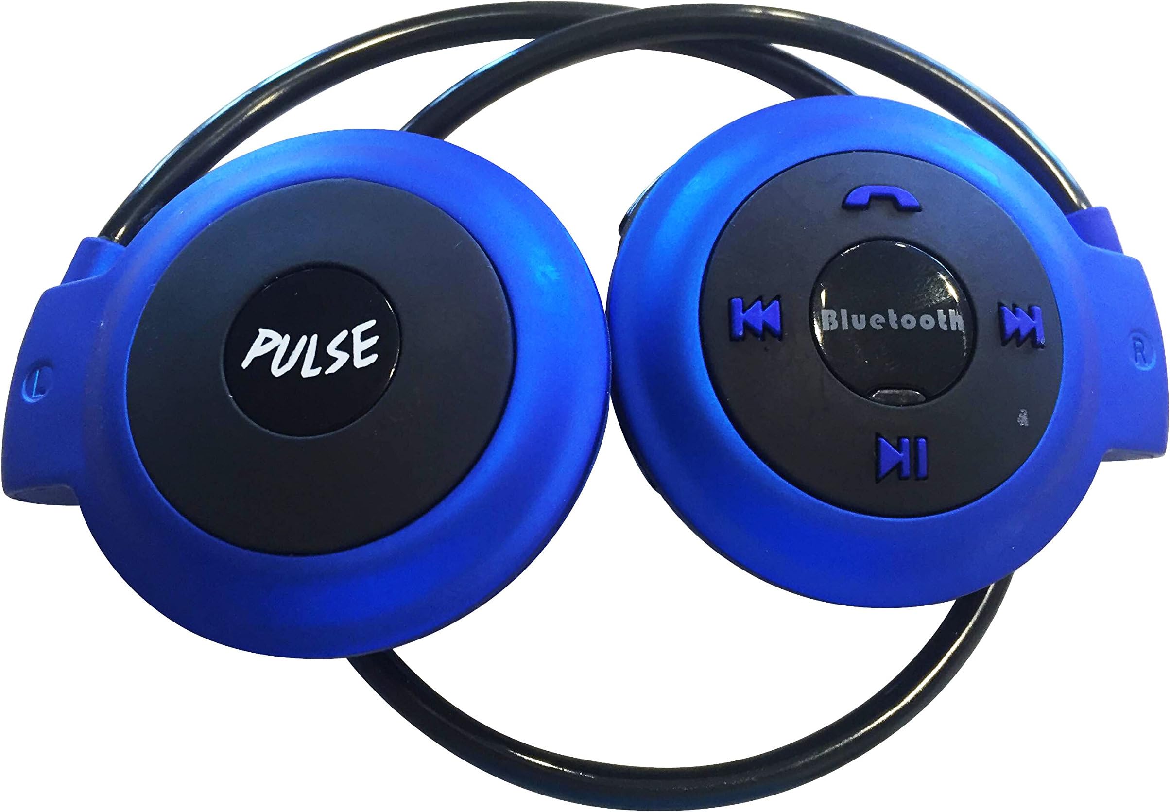 Pulse Best Over Ear Sports Bluetooth Wireless Mini Rechargeable Headset For Workout and Running. Great with Iphone 6 and Ipod.